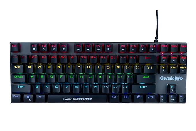 Cosmic Byte CB-GK-26 Pandora TKL best mechanical keyboard under 2000