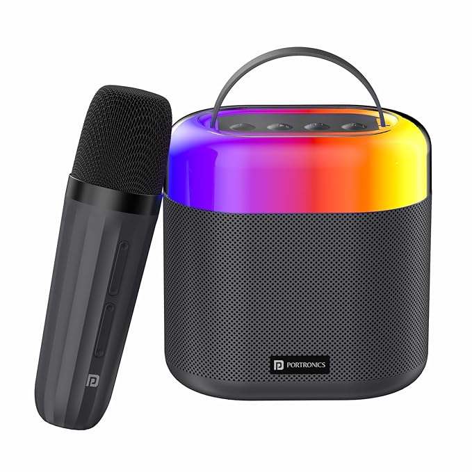 Portronics bluetooth speaker with mic