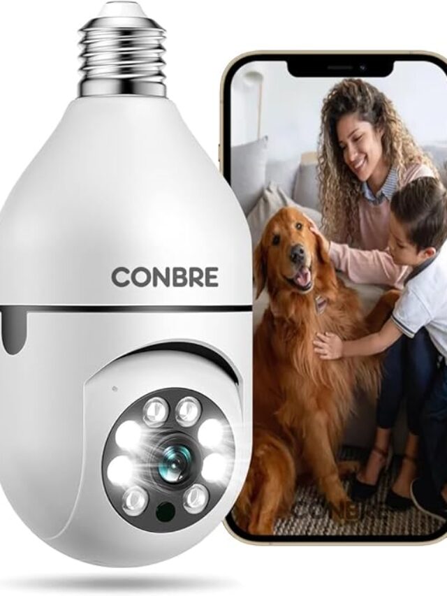 Conbre light bulb camera